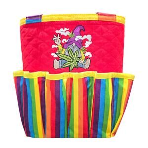 Hand crafted by ME Cannabis Weed Marijuana Gnome Bingo  Bag for 12 daubers